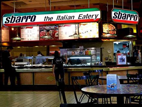 Sbarro Pizza. Every food court in the mall and no trip up the Jersey Turnpike was complete ...