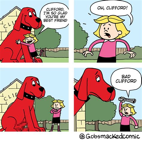 Clifford The Big Red Dog - Wtf Picture | eBaum's World