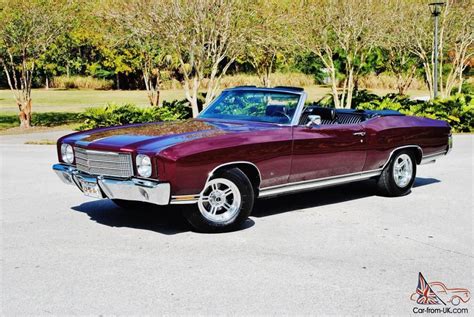 Incredable 1970 Chevrolet Monte Carlo Convertible very rare a/c p.w,p.s ...