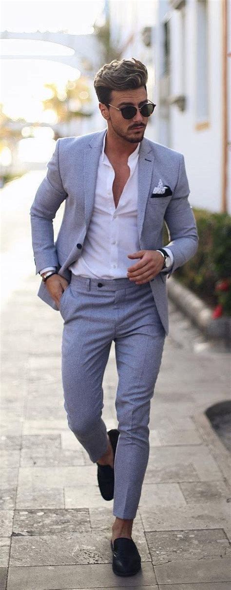 Summer Suits Ideas For Men To Style | Mens summer outfits, Summer suits ...