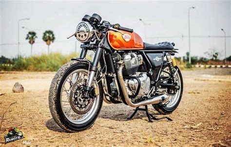 Royal Enfield Interceptor 650 Modified Into Cafe Racer With USD Forks | Flipboard