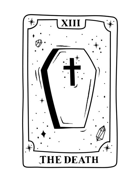 Major Arcana Tarot Coloring Pages - On Your Journey Witch Coloring ...