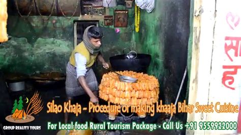 Silao Khaja - Procedure of making khaaja Bihar Sweet Cuisine - YouTube