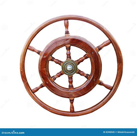 Boat Steering Wheel Royalty Free Stock Photo - Image: 8398945