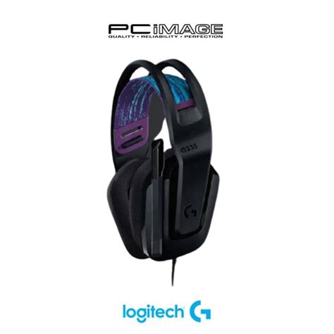 Logitech G335 Lightweight Wired Gaming Headset with Flip to Mute Microphone | PC Image Malaysia