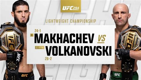 UFC 294 highlights video: Islam Makhachev vs Alexander Volkanovski ...