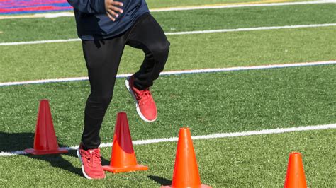 Cone Drills for Football Speed - stack