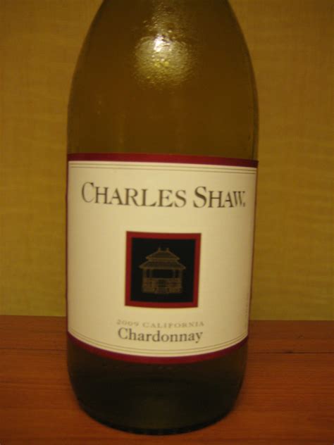 2009 Charles Shaw Chardonnay - FIrst Pour Wine