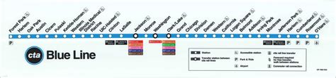 CTA Blue Line | Curtis Wright Maps