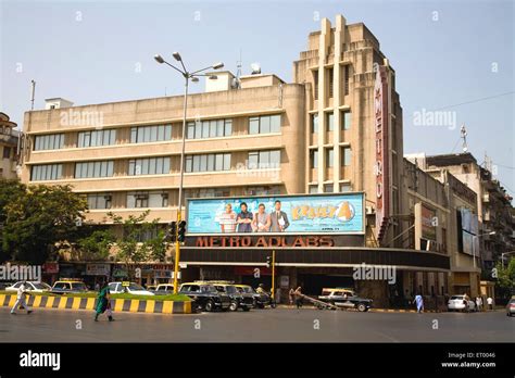 Metro movie theatre Adlabs cinema hall Bombay Mumbai Maharashtra India Stock Photo - Alamy