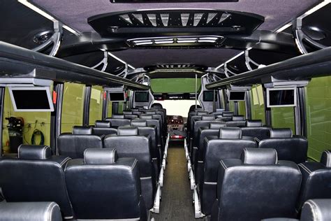 Spacious Mid-Size Coach with Restroom for Convenient and Comfortable ...