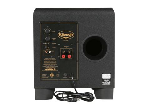 Open Box: Klipsch KSW-10 10-Inch 225 Watt Subwoofer Single - Newegg.com