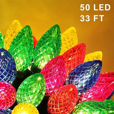 C9 Led Multicolor Christmas Lights - Christmas Decorations 2021