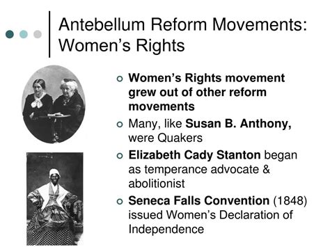 PPT - The Second Great Awakening & Antebellum Reform Movements ...