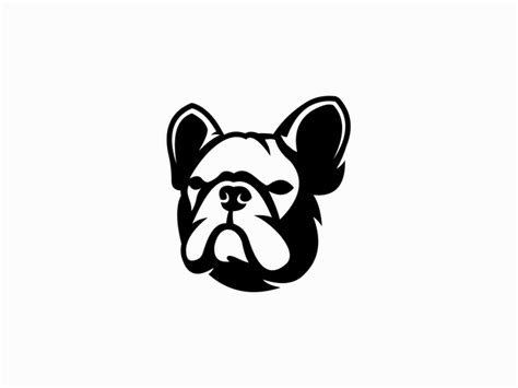 French Bulldog Logo by UNOM design on Dribbble