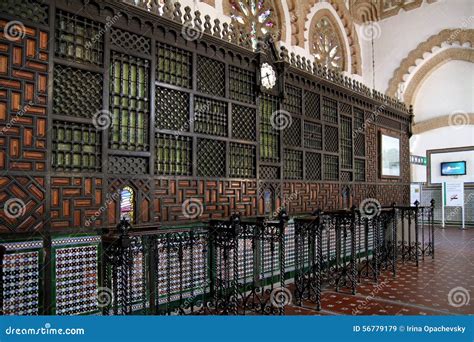 Interior of an Old Train Station in Toledo. Railway Ticket Offic Editorial Stock Image - Image ...