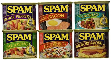 Spam Sampler 12oz Cans (Pack of 6 Different Flavors) | Pricepulse