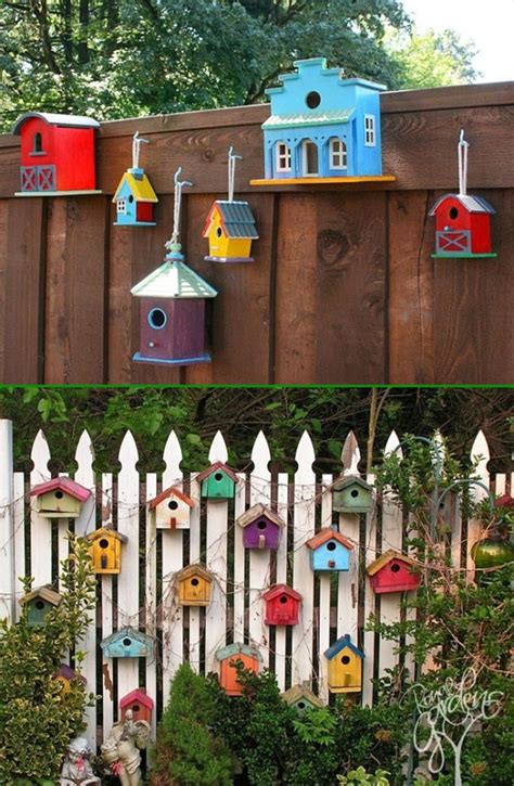 Backyard Garden Fence Decoration Makeover DIY Ideas