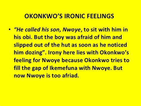 QUOTES FROM THINGS FALL APART ABOUT OKONKWO KILLING IKEMEFUNA image ...