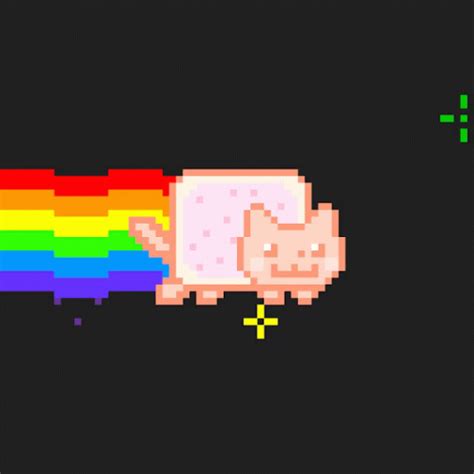 Cat Nyan Cat GIF - Cat Nyan Cat - Discover & Share GIFs