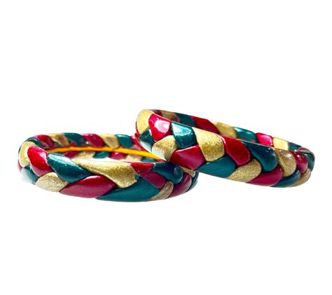 Lac Bangles Ponytail Style Shop Ethnic Accessories Online.