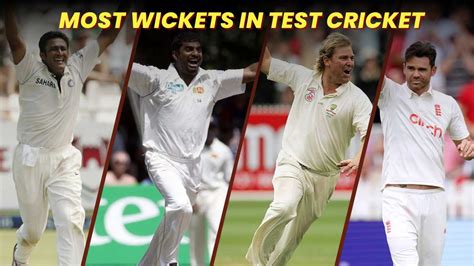 Most Wickets in Test Cricket: #1 Muthiah Muralidaran, #2 Shane Warne ...