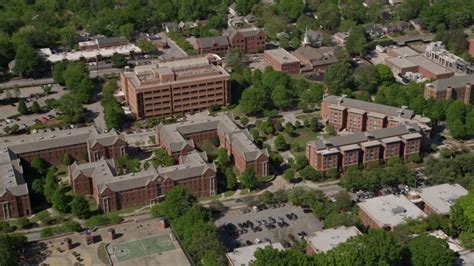 4.8K stock footage aerial video of Georgia Institute of Technology ...