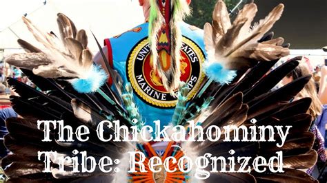 Chickahominy Tribe Documentary: Recognized - YouTube