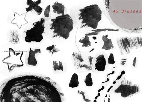 Grunge | Brushes For Photoshop Cs6 Extended Free Download | 123Freebrushes