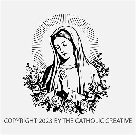 Virgin Mary Clipart