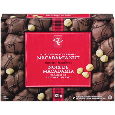 PC Milk Chocolate Caramel Macadamia Nut Clusters | PC.ca