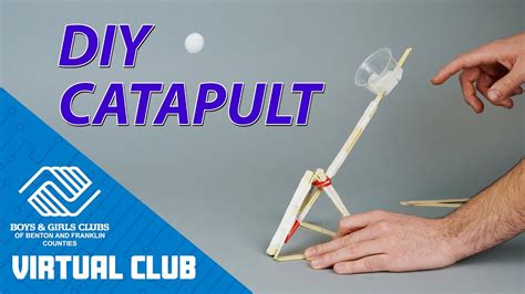 How To Make A Popsicle Stick Catapult - YouTube