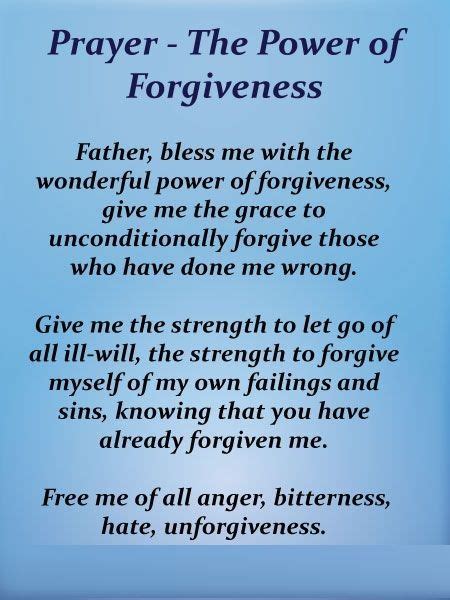 Bible Verses, Passages, Scriptures, Quotes, and Images On Forgiving – Forgive Others – A Prayer ...