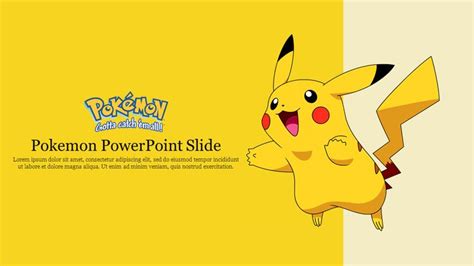 Pokemon Google Slides and PowerPoint Presentation Template | Powerpoint ...