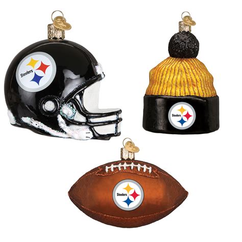 Pittsburgh Steelers Christmas Ornaments - PartyBell.com