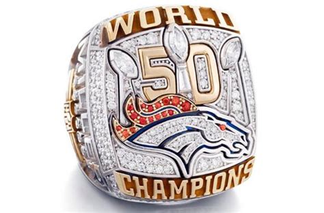 Broncos receive sparkly Super Bowl rings – SportsLogos.Net News