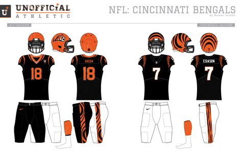 UNOFFICiAL ATHLETIC | Cincinnati Bengals Rebrand