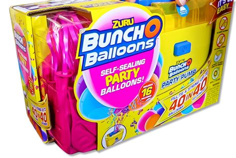 ZURU Bunch-O-Balloons Self-Sealing Party Balloons with Party Pump! – showmemama.com