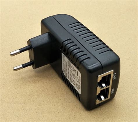 POE power supply 48V0.5A wireless AP bridge POE Ethernet adapter poe power supply module -in AC ...