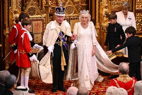 King Charles Wears Crown at First State Opening Parliament of Reign