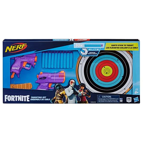 NERF Fortnite Target Set includes Micro TS-E and Micro HC-E blasters 630509840083 | eBay