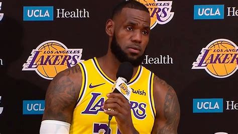 LeBron James Full Interview | 2018 NBA Lakers Media Day Press ...