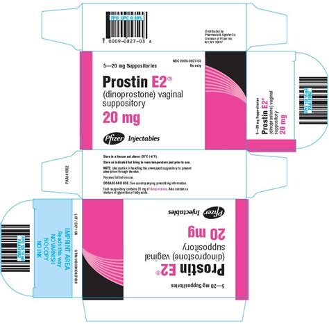 Prostin E2: Package Insert - Drugs.com