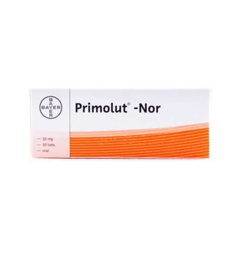 PRIMOLUT NOR 10 MG 30 TABLETS | Rosh Medical Company