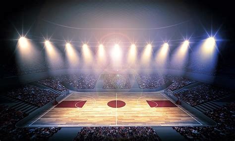 Basketball Court Lights | Basketball court, Home basketball court, Basketball