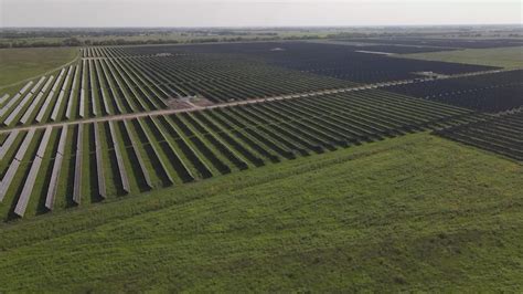 New solar farm being built in rural Fort Bend County | khou.com