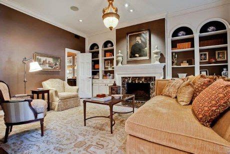warm mocha chocolate brown walls | Yellow living room, Brown walls, Brown wall decor