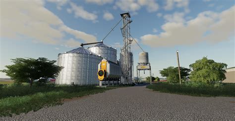 GSI Grain Storage Bins v1.0 Mod - Farming Simulator 2022 / 19 mod