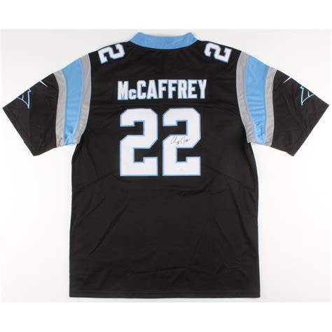 Christian McCaffrey Signed Carolina Panthers Jersey (JSA COA ...