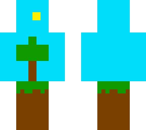 Minecraft Tree Pixel Art | Minecraft Skin